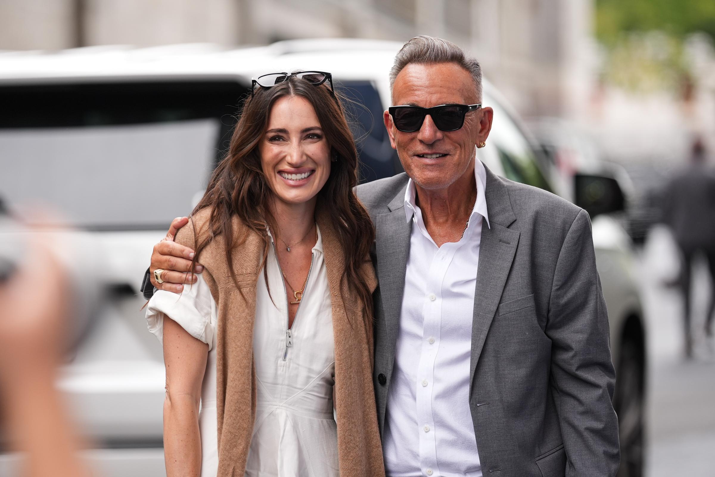 Bruce Springsteen and his daughter Jessica attend the US Open at the USTA Billie Jean King National Tennis Center in New York City on September 7, 2025 | Source: Getty Images