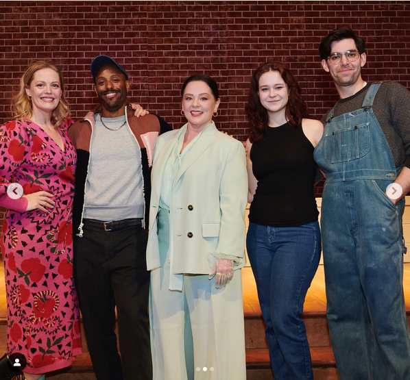 Melissa McCarthy and a cast member, from a post dated April 16, 2025