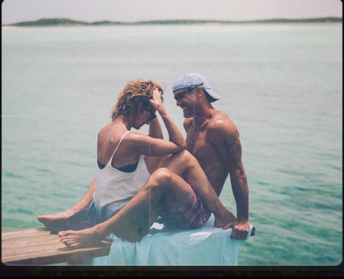 Tim McGraw and Faith Hill share a playful moment by the water in another image from his 30th-anniversary tribute. The photo adds a lighter glimpse of the couple to the montage that celebrated their decades together and the memories still ahead. | Source: Instagram/thetimmcgraw