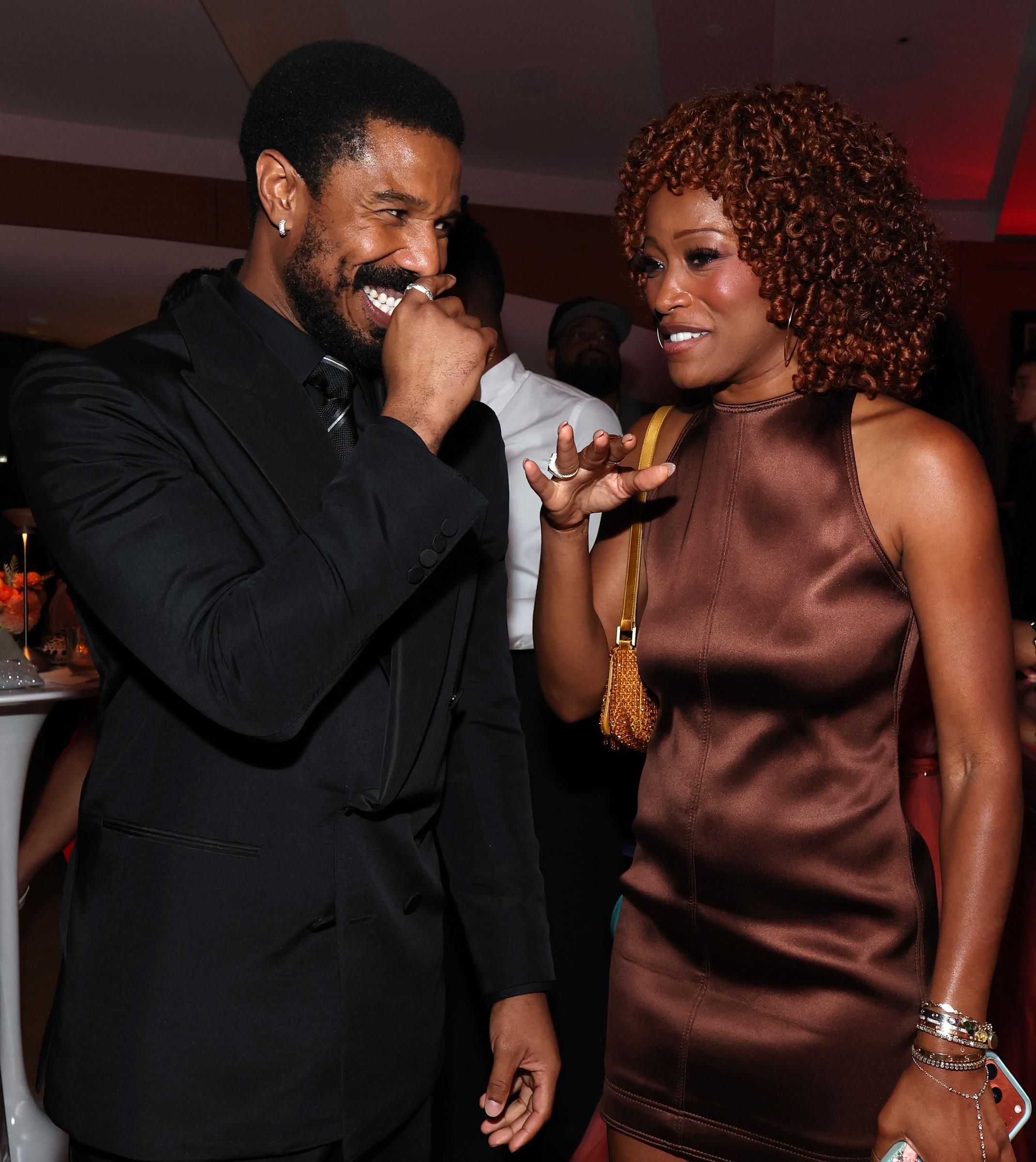 Michael B. Jordan and Keke Palmer were among the stars making the rounds during the packed celebration. With major actors, directors and musicians gathered under one roof, the night delivered no shortage of unexpected celebrity pairings. | Source: Getty Images
