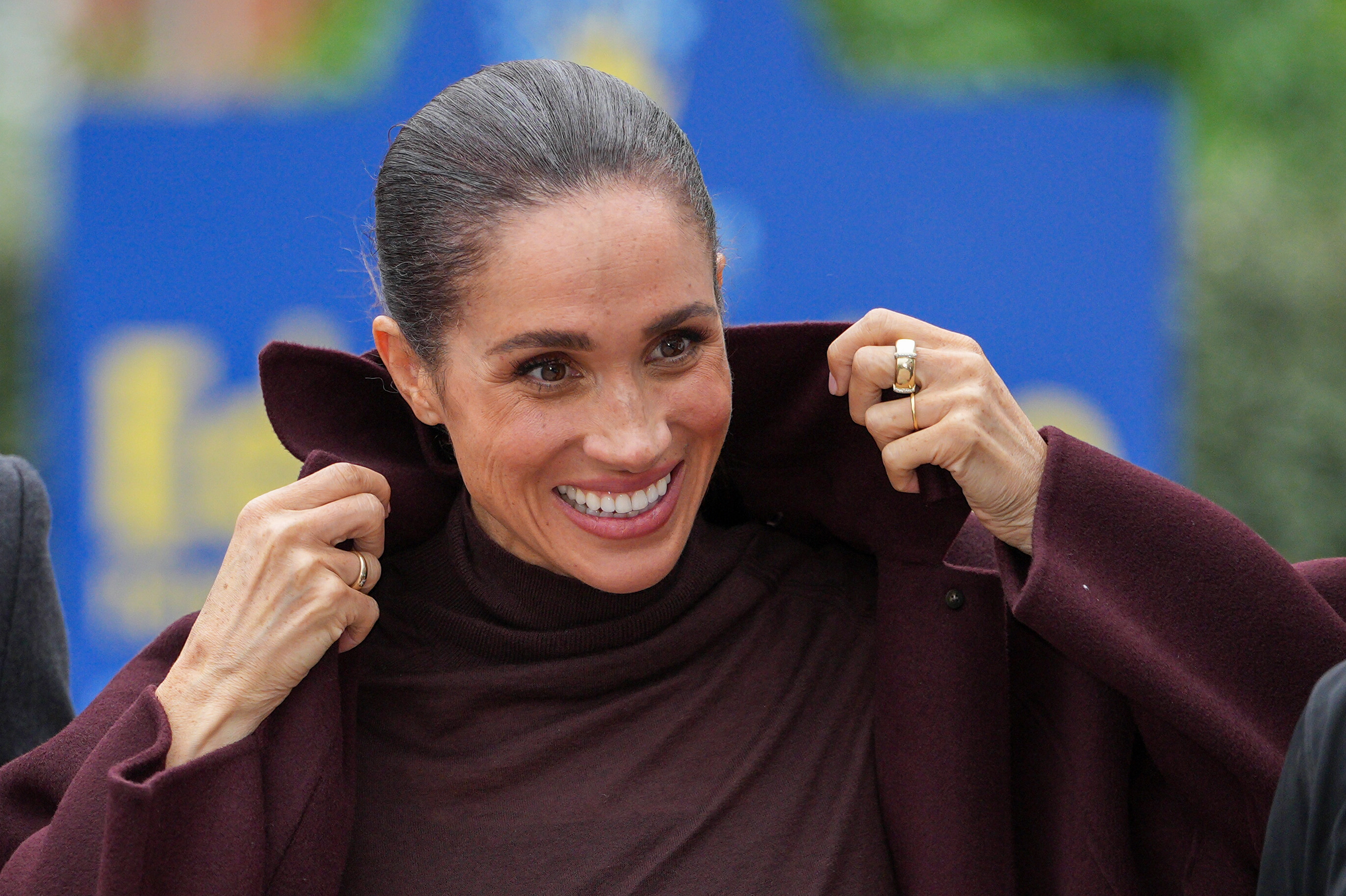 Meghan, Duchess of Sussex, arrives at the Community Recording Studio (CRS), a youth and community charity that offers a wide range of creative activities, sports, mentoring and youth development programmes, during the Duke and Duchess of Sussex's visit to Nottingham on October 15, 2026. | Source: Getty Images