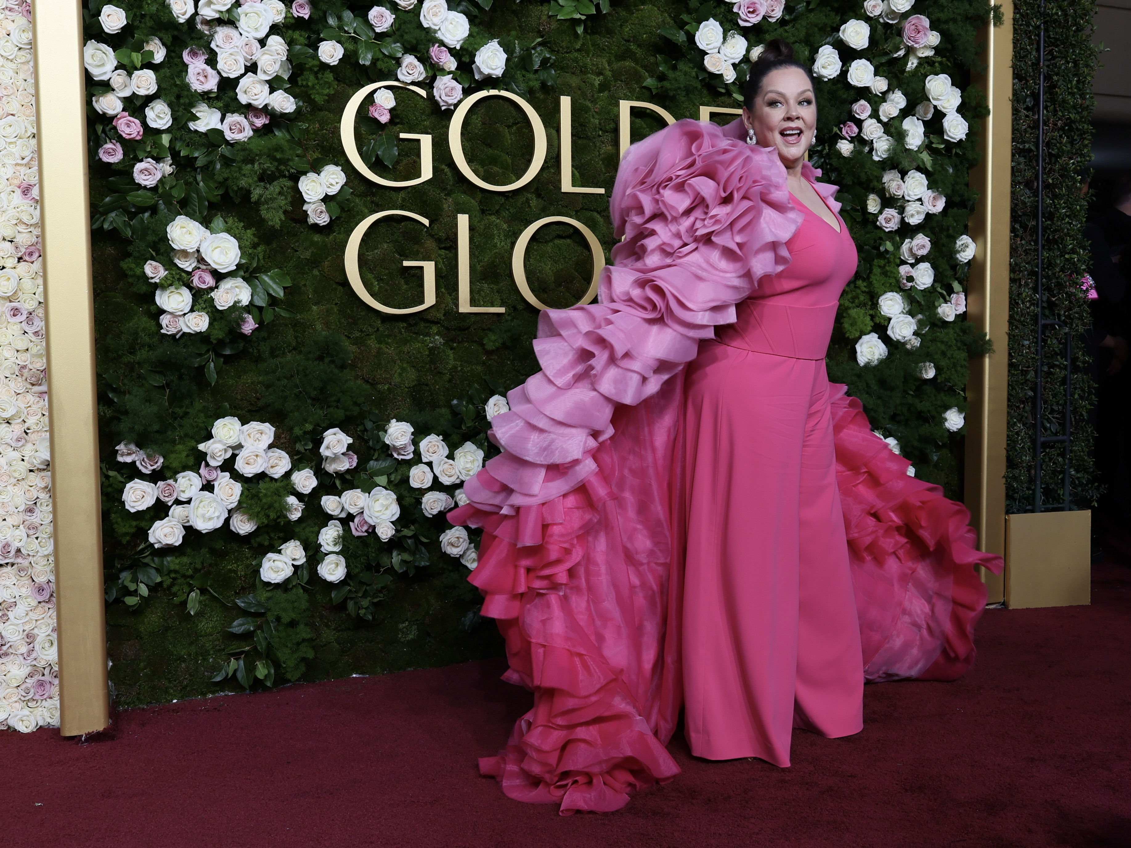 Melissa McCarthy attends the 82nd Golden Globe Awards on January 5, 2025