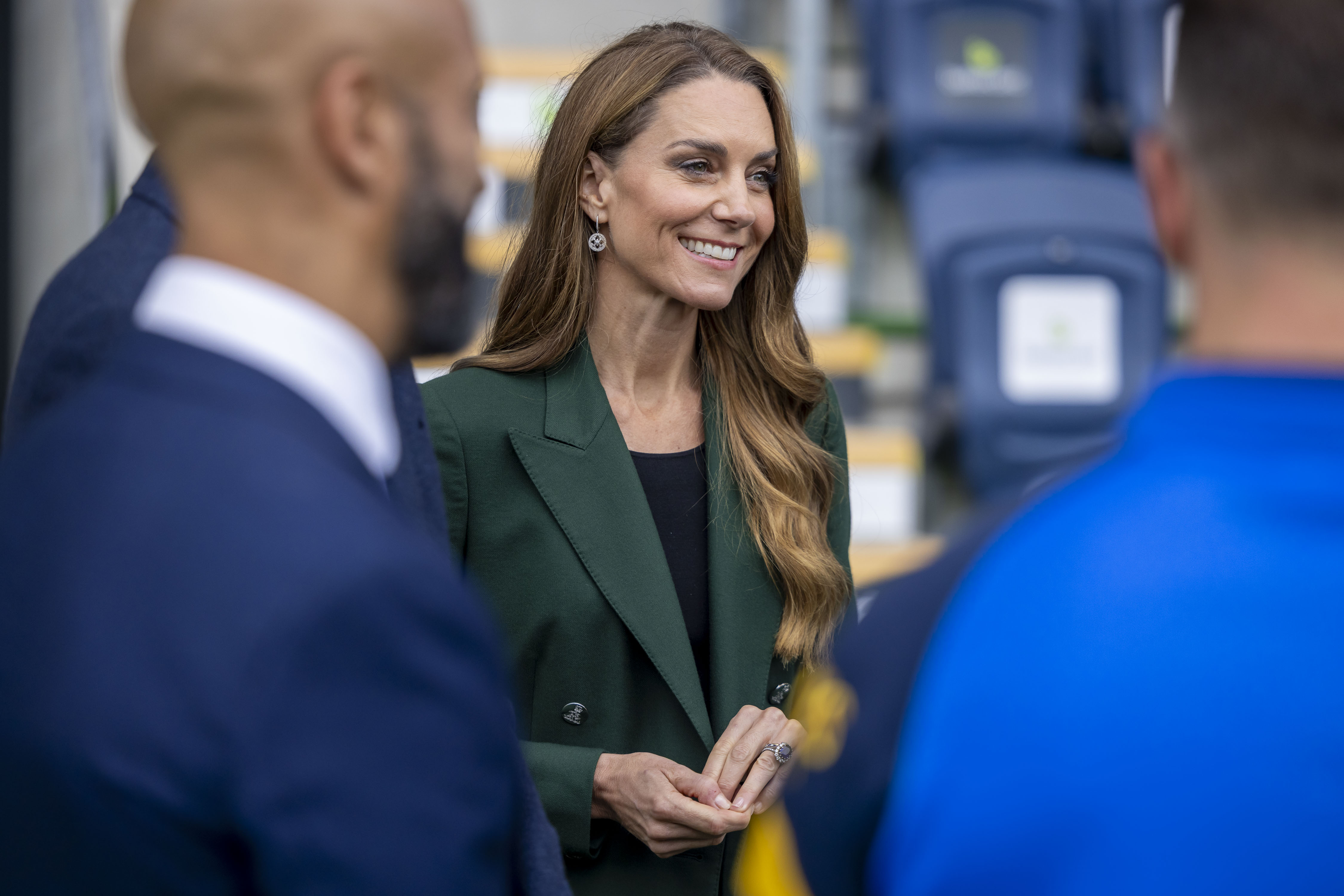 Catherine's appearance became a talking point as images from the Leeds visit circulated online. While some netizens praised the princess, others scrutinized her facial features or said she appeared tired. | Source: Getty Images