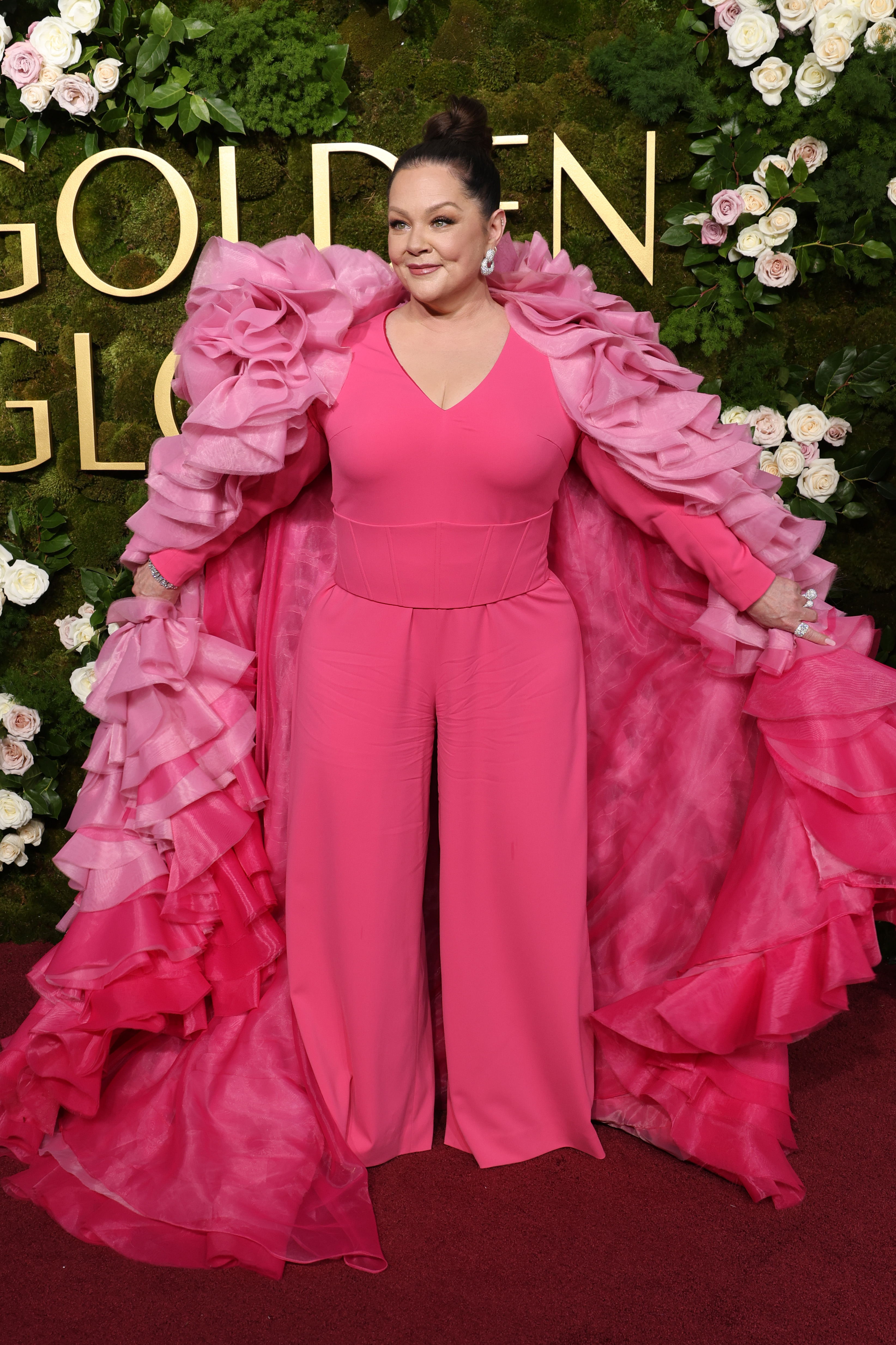 Melissa McCarthy attends the 82nd Golden Globe Awards in Los Angeles on January 5, 2025