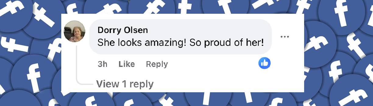 A netizen's comment about Melissa McCarthy's Golden Globe appearance, posted on January 7, 2025 | Source: Facebook/GoldenGlobes
