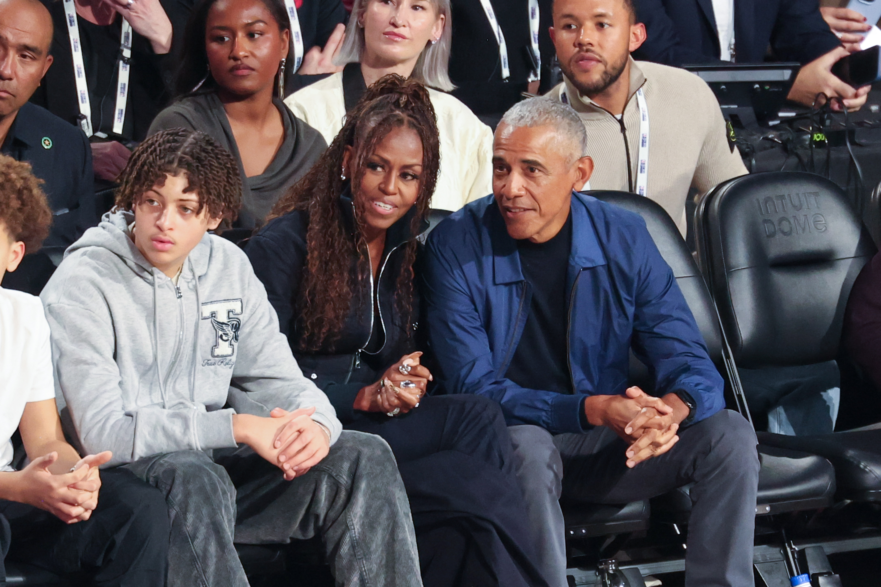 The couple also attended the NBA All-Star Game at the Intuit Dome in Los Angeles on February 15, 2026, months before reaching their latest anniversary. | Source: Getty Images