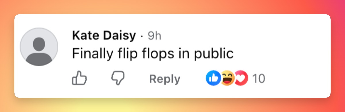 One detail of Ella’s runway styling especially caught this fan’s attention, adding a playful note to the reactions surrounding her Paris appearance. | Source: Facebook/Page Six