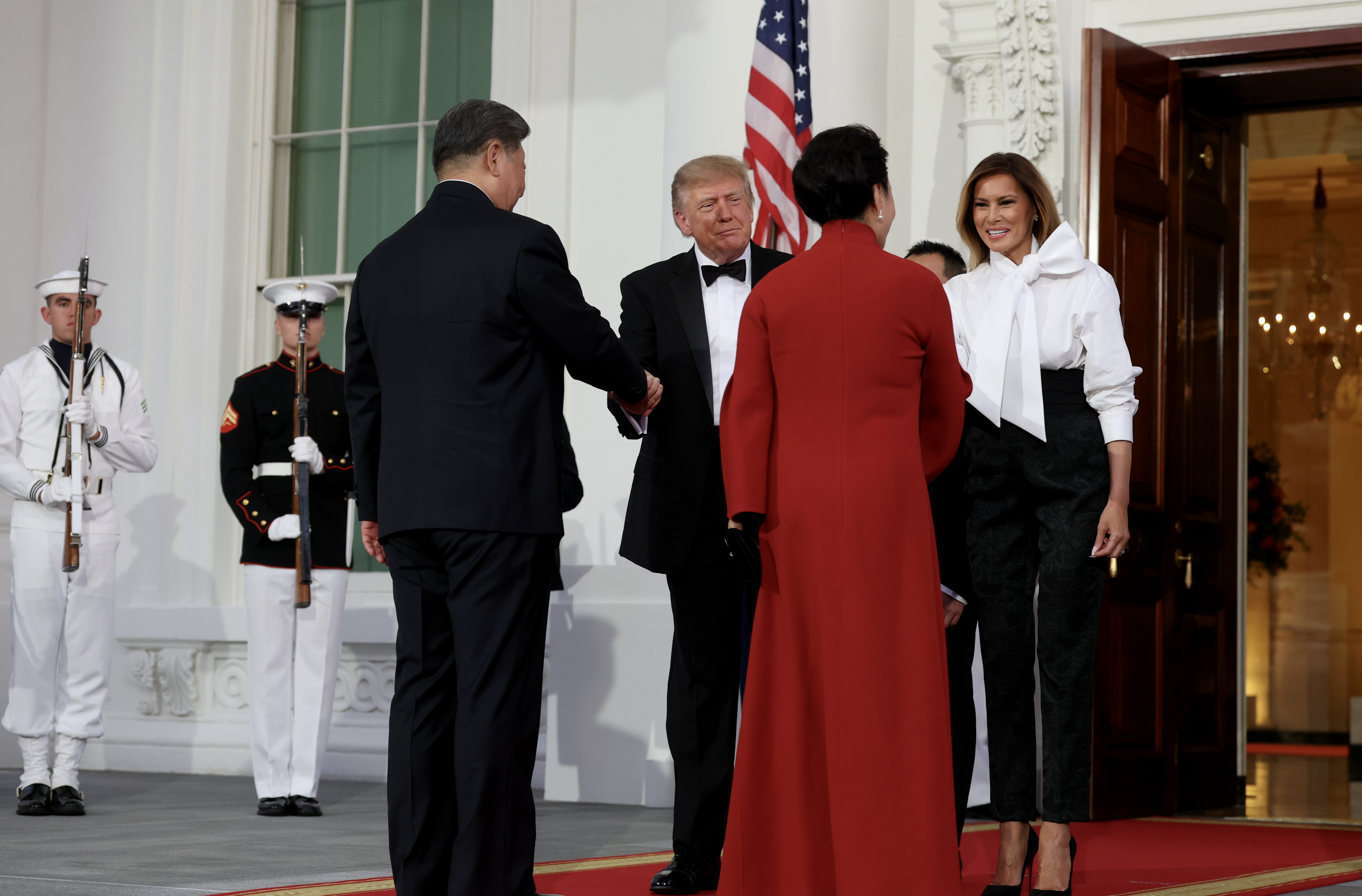 Melania’s work on online safety also took her to Capitol Hill, where she personally advocated for legislation targeting nonconsensual intimate images and AI-generated deepfakes.