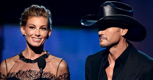 Faith Hill and Tim McGraw onstage at the 55th Annual Grammy Awards, 2013, Los Angeles. | Photo: Getty Images